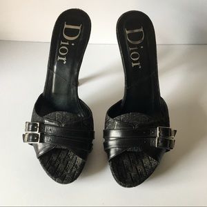 Dior black heel